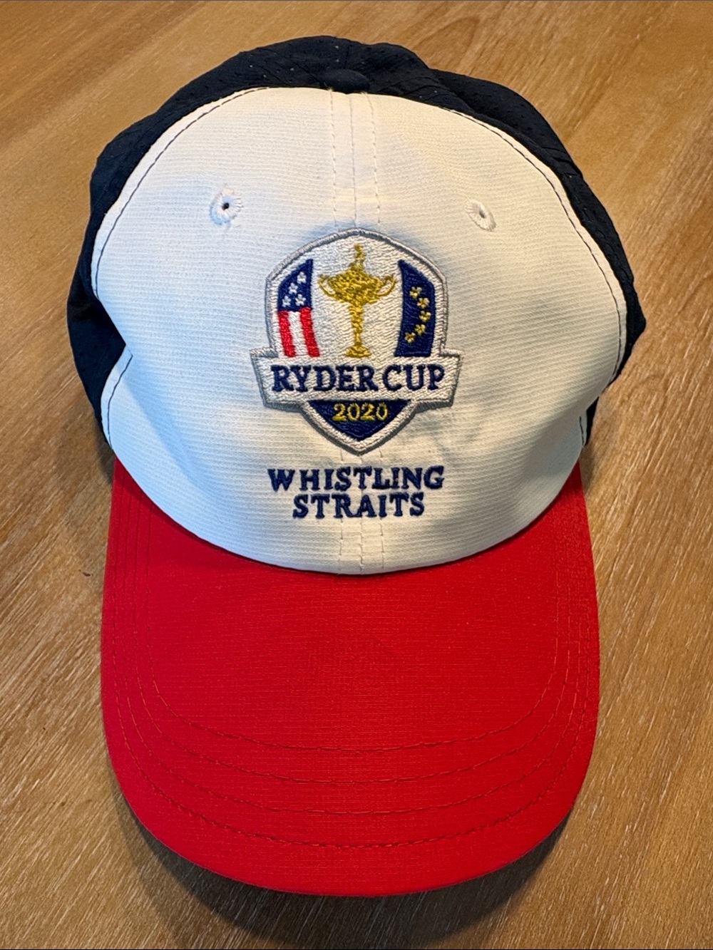 Pukka Ryder Cup 2020 Whistling Straits Tricolor Golf Cap-new!